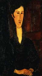 Retrato de Madam Zborowska; Ritratto di Mne Zborowska, 1917