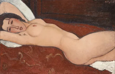 Desnudo reclinado, 1917