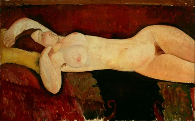 Desnudo reclinado, hacia 1919