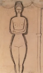 Desnudo de Pie
