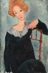 Mujer de cabello rojo