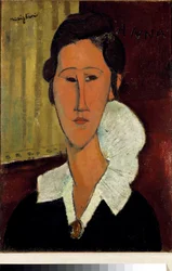 Mujer con el collar o retrato de Anna Zborowska