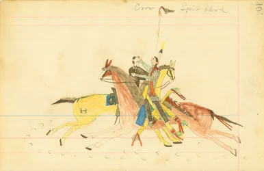 Cuervo escupe sangre, Lobo aullador, Cheyenne del sur