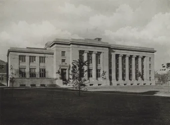 Universidad de Harvard: Langdell Hall, Escuela de Derecho de Harvard