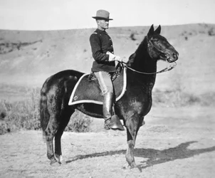 2º Teniente John J. Pershing (1860-1948) 6º Regimiento de Caballería de EE.UU.