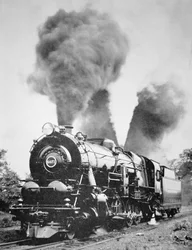 Una locomotora Decapod