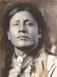 Un jefe sioux, c.1898