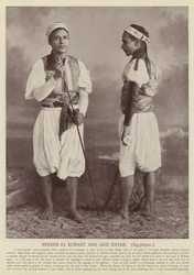 Brehim El Korany y Said Rayab, egipcios