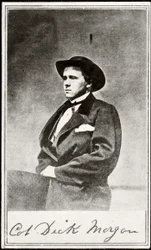 Coronel Dick Morgan (foto b/n)