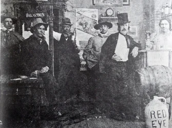 Bar de Cripple Creek, 1898