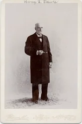 Henry Laurens Dawes (1816-1903), Senador de EE.UU., foto de Nowell, Pittsfield, Massachusetts