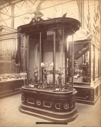 Exposición de James Prentice, Main Building, Centennial International Exhibition, Filadelfia, 1876