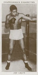 Joe Louis (1914-1981), campeón mundial de boxeo de peso pesado estadounidense