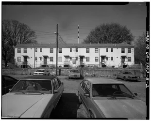 John Hope Homes, Edificio B-1, 338 Spelman Lane (Originalmente Leonard Street), Atlanta, Condado de Fulton, GA