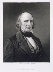 John McLean (1785-1861) grabado por Henry Bryan Hall (1808-84)