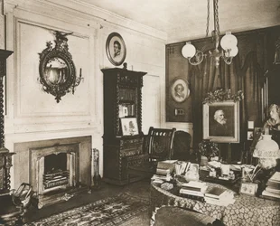 Estudio de Longfellow (fotografía en b/n)