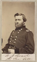 Mayor General Ulysses S. Grant, oficial del Ejército Federal