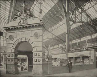 Sección de Michigan en el Edificio de Minas