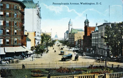 Avenida Pensilvania, Washington D.C, c.1910