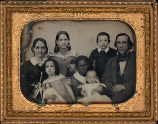 Retrato de familia,década de 1860 (foto)