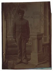 Retrato de un soldado,c. 1880 (foto)