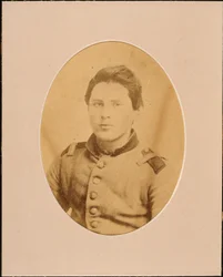 Retrato de un soldado no identificado (foto sepia)