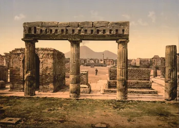 El Foro, Pompeya, c.1890-1900