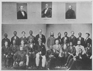 El Petit Jurado impanelado para juzgar al Presidente Jefferson Davies
