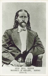 Wild Bill Hickok, pistolero, jugador y alguacil del Oeste Americano