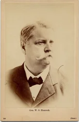 Winfield Scott Hancock (1824-86), general del Ejército de Estados Unidos, fotografía de B. B. Russell, Boston