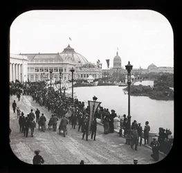 Exposición Mundial Colombina: vista exterior, Chicago, 1893
