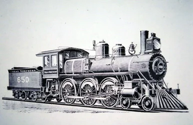 Tren estándar de diez ruedas 4-6-0