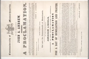 Proclamación para un día de humillación y oración, 28 de julio de 1864