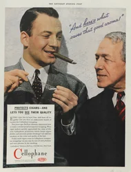 Anuncio de DuPont Celofán, 1937