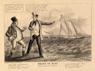Destinado a vencer: Yankee Doodle cruzó el charco...