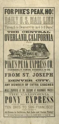 Cartel publicitario de viajes y rutas transamericanas