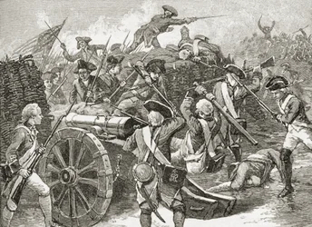 Captura de un reducto en Yorktown, 1781, de 