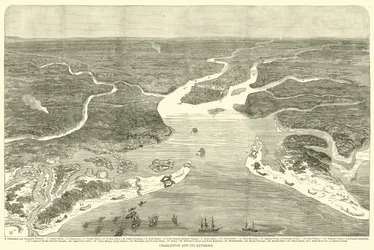 Charleston y sus alrededores, julio 1863
