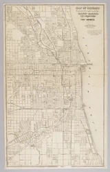Mapa de la ciudad de Chicago