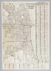 Mapa de la ciudad de Chicago