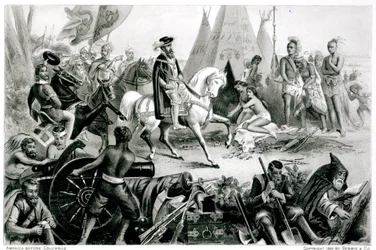 De Soto descubriendo el Mississippi, 21 de mayo de 1541, de 