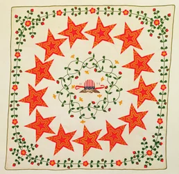 Águila y estrellas