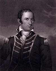 Edward Preble (1761-1807), grabado por Henry Bryan Hall (1808-84) después de un original en Fanuelle Hall, Boston