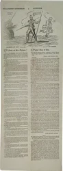 Póster electoral con estadounidenses prominentes, 1828
