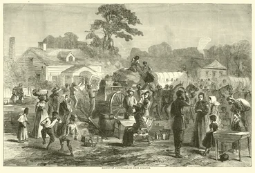 Éxodo de confederados de Atlanta, septiembre de 1864