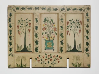 Fireboard, c.1820 (óleo sobre tabla de pino)