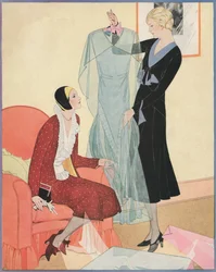 Flappers con ropa nueva