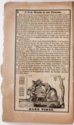 Tiempos Difíciles, página 2 de El Almanaque Cómico Americano para 1838