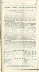 Hogares y pre-empciones, 1872