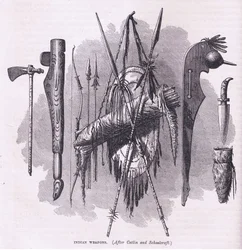 Armas indias, ilustración de Cassell